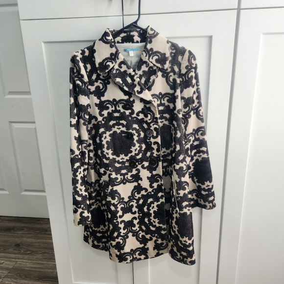 Anthropologie Leifnotes Hesa Corduroy Coat Paisley Print size 2 - Picture 2 of 14